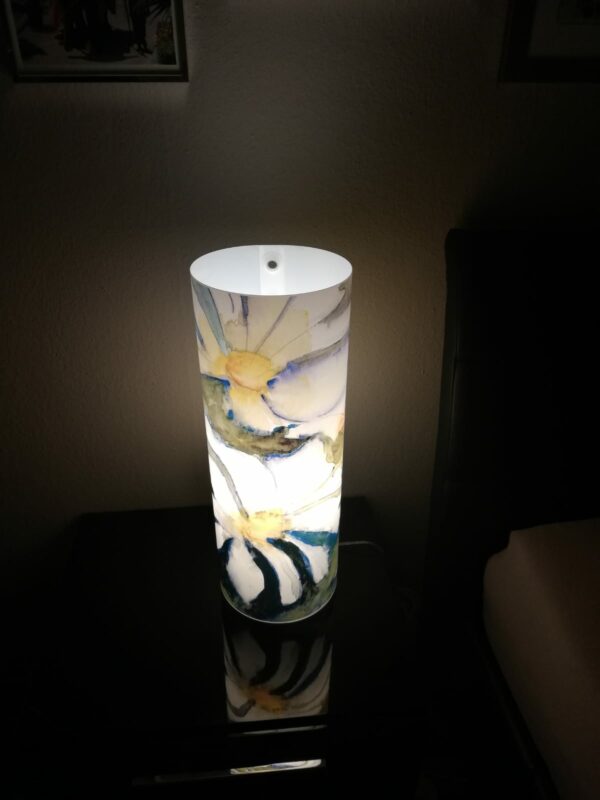 Lichtsäule im Dunkeln